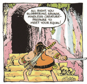 Groo in a classic moment